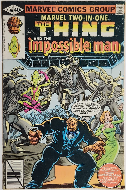 Marvel Two-In-One #60 - FN