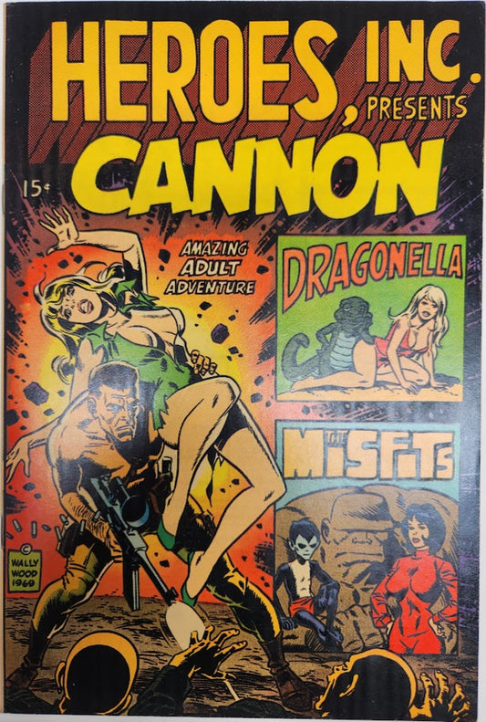 Heros, Inc. Presents Cannon #1 - NM