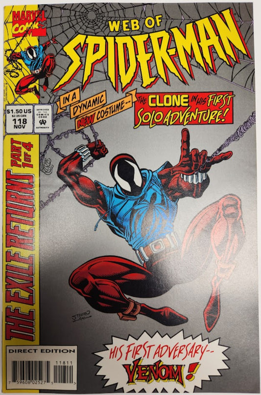 Web of Spider-Man #118 - NM