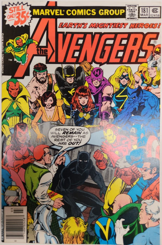 Avengers #181 - VF