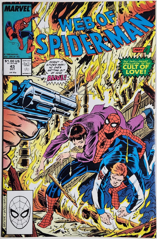 Web of Spider-Man #43 - NM