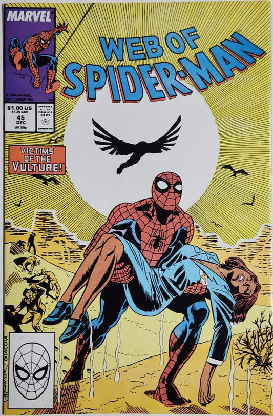 Web of Spider-Man #45 - NM