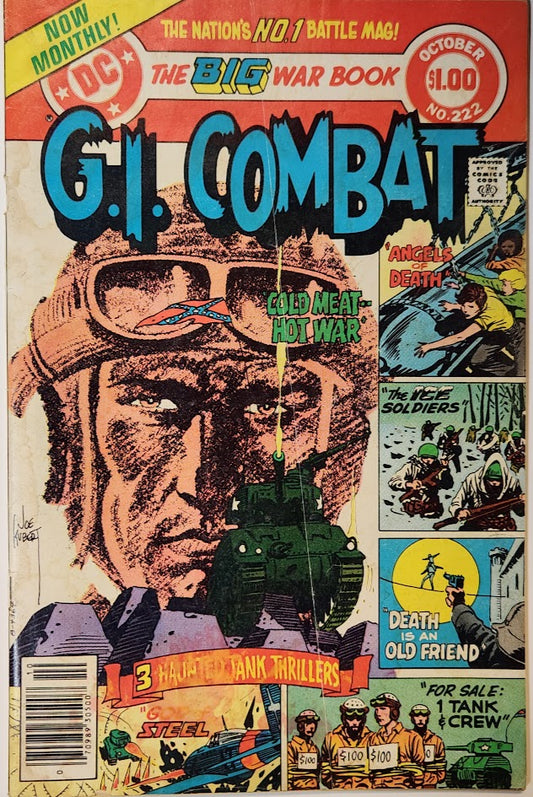 G.I. Combat #222 - GD