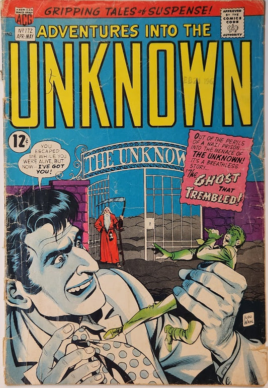 Adventures into the Unknown #172 - GD