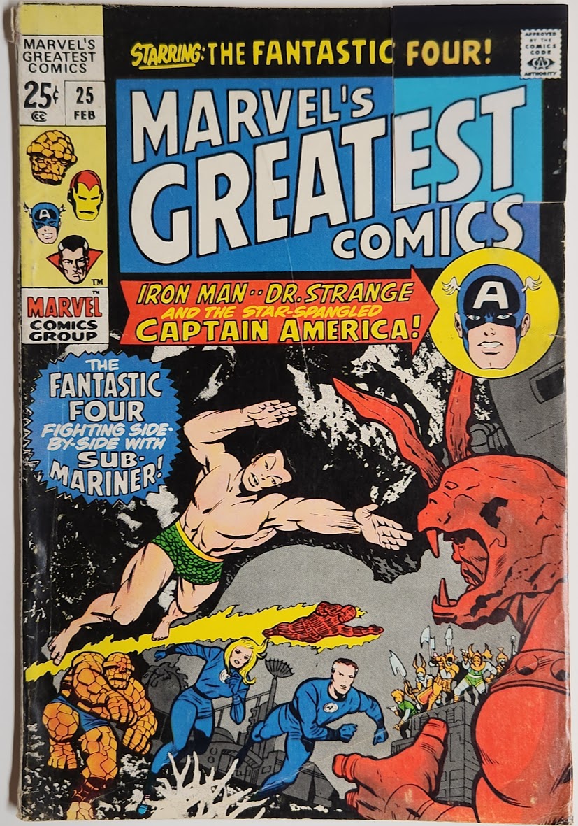 Marvels Greatest Comics #25 - VG