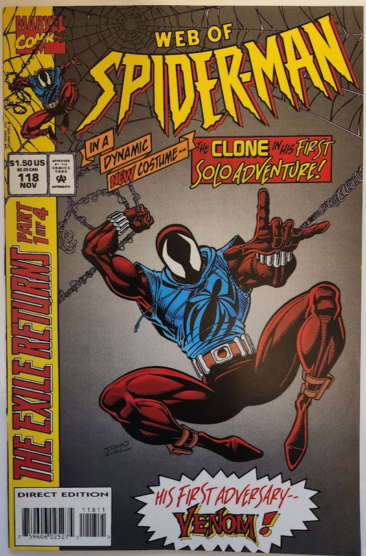 Web of Spider-Man #118 - NM