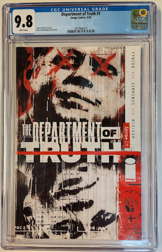 Department of Truth #1 - CGC 9.8