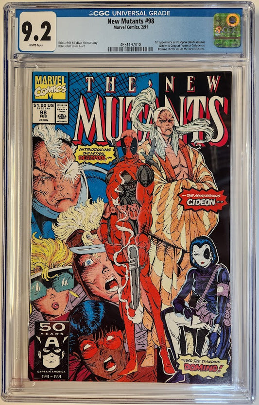 New Mutants #98 - CGC 9.2