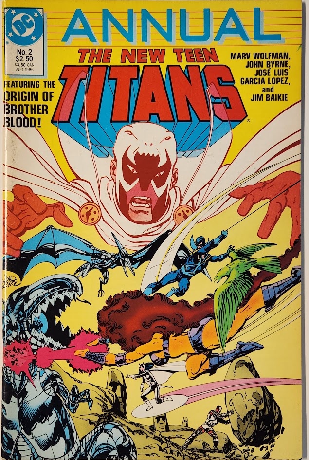 The New Teen Titans Annual #2 - FN