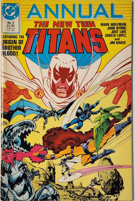 The New Teen Titans Annual #2 - FN