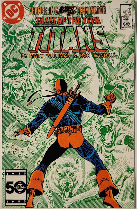 The New Teen Titans #55 - FN