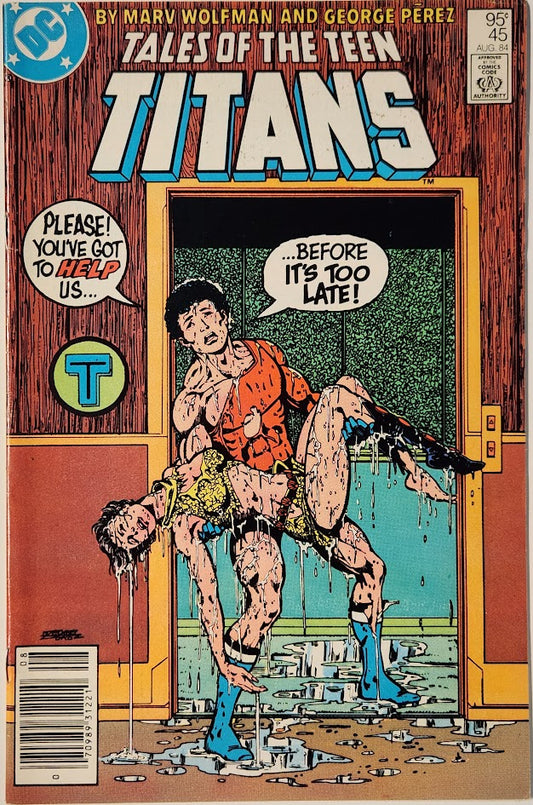 The New Teen Titans #45 - FN