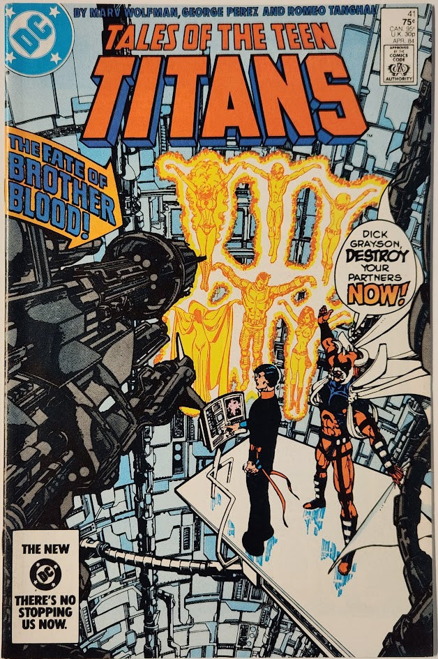 The New Teen Titans #41 - VF