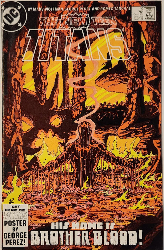 The New Teen Titans #40 - VF