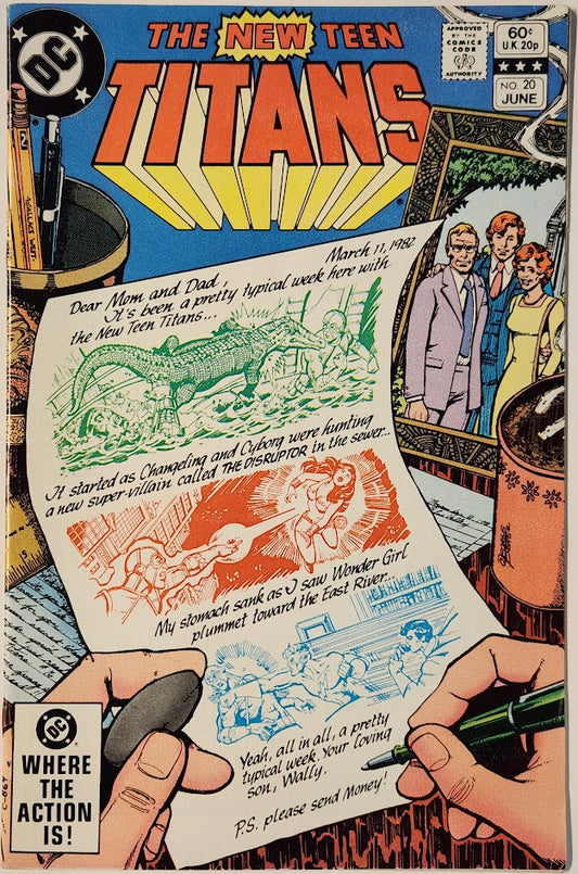 The New Teen Titans #20 - VF