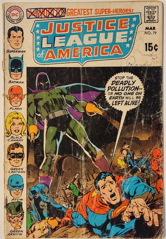 Justice League of America #79 - GD