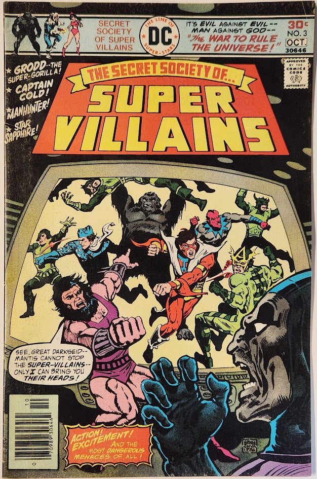 The Secret Society of Super Villains #3 - FN