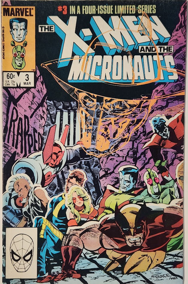 X-Men and the Micronauts #3 - FN