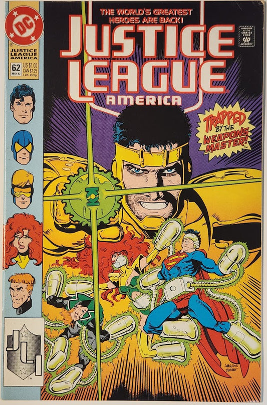 Justice League America #62 - FN