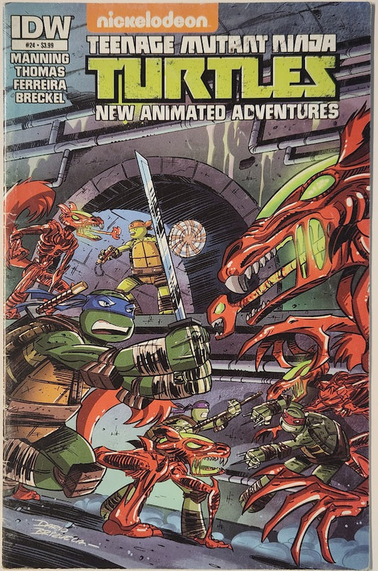 Teenage Mutant Ninja Turtles: New Animated Adventures #24 - VG