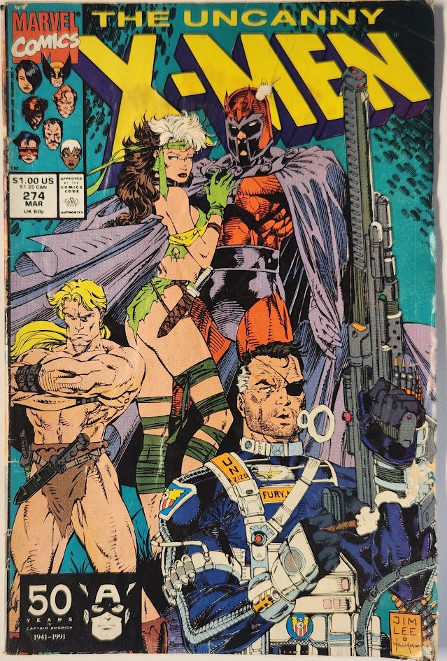 Uncanny X-Men #274 - GD