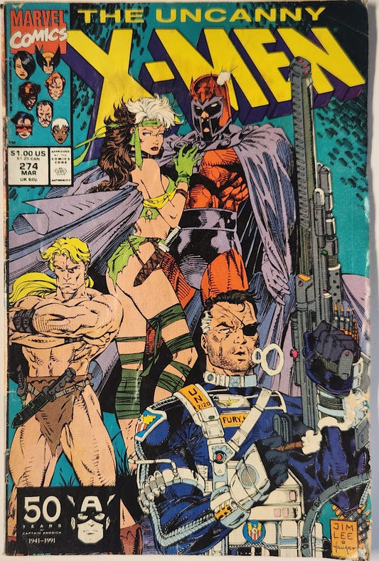 Uncanny X-Men #274 - GD