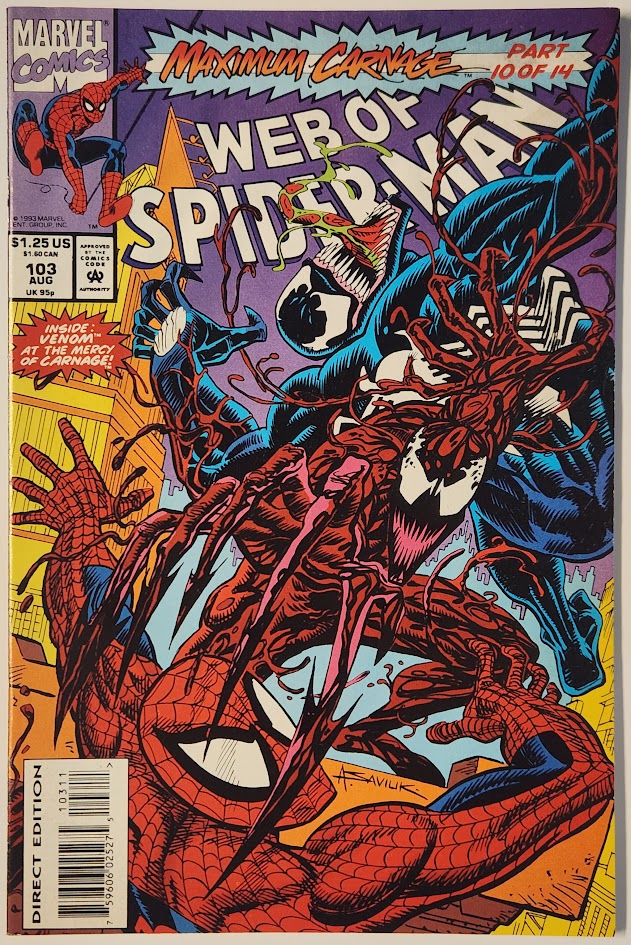Web of Spider-Man #103 - VG