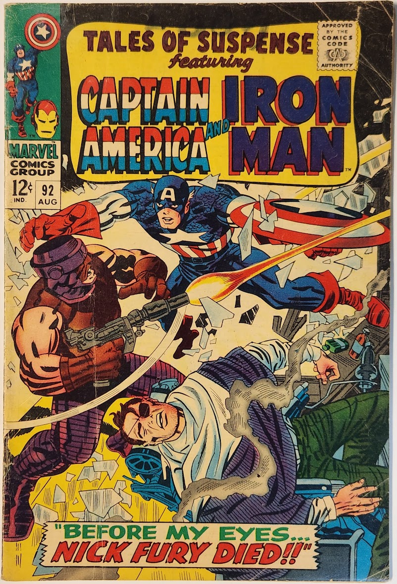 Tales of Suspense #92 - VG