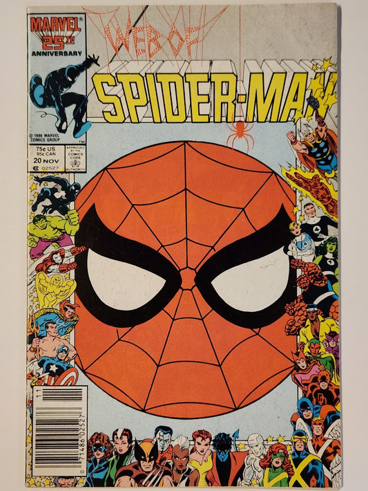 Web of Spider-Man #20 - VG