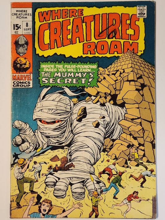 Where Creatures Roam #8 - VG