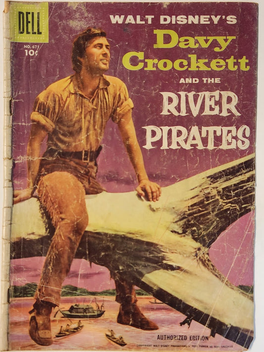 Four Color #671 - Davy Crockett and the River of Pirates - GD