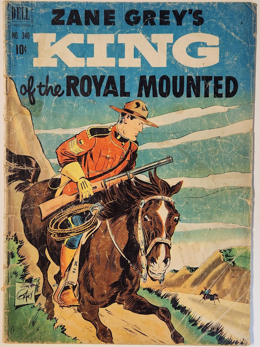 Four Color #340 - Zane Grey's King of the Royal Mounted - GD