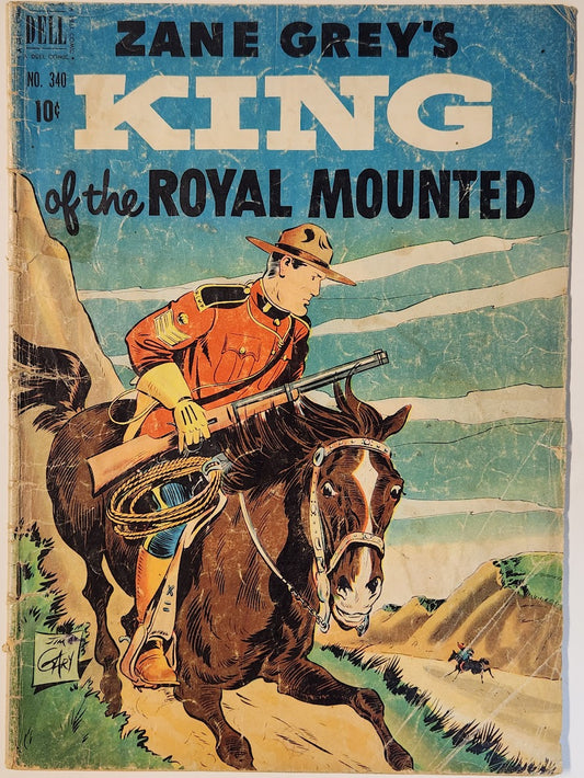 Four Color #340 - Zane Grey's King of the Royal Mounted - GD