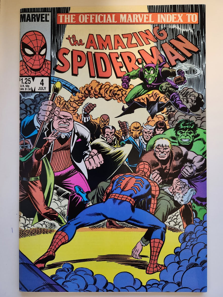 The Official Marvel Index to the Amazing Spider-Man #4 - VF