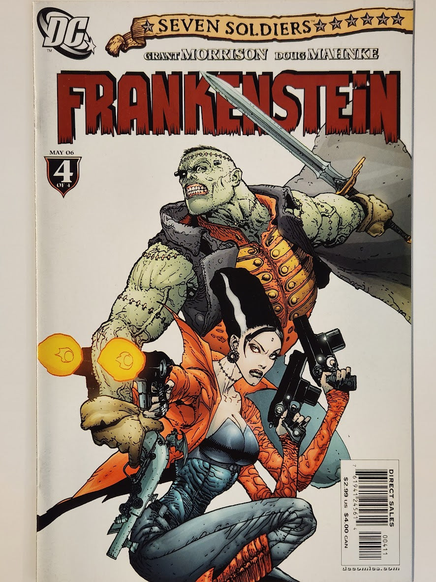 Seven Soldiers: Frankenstein #4- VF