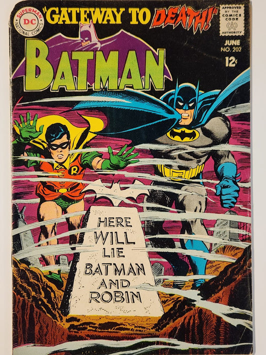Batman #202 - GD