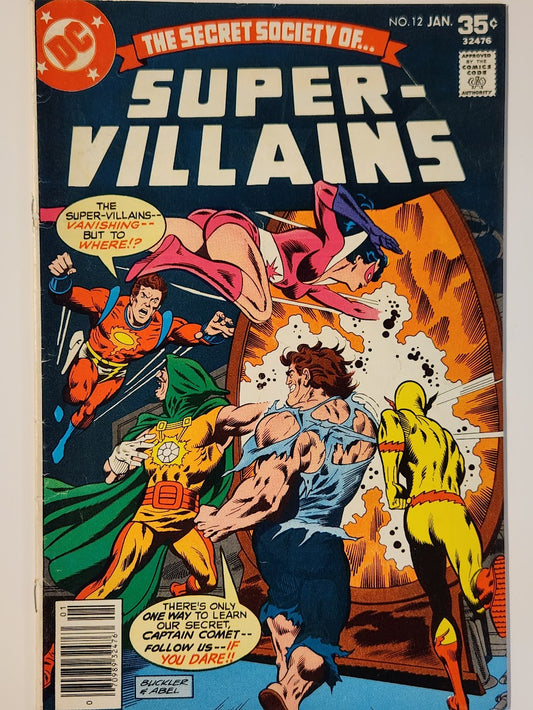 Secret Society of Super Villains #12 - VG