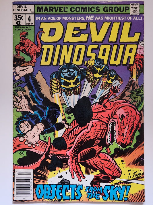 Devil Dinosaur #4 - FN