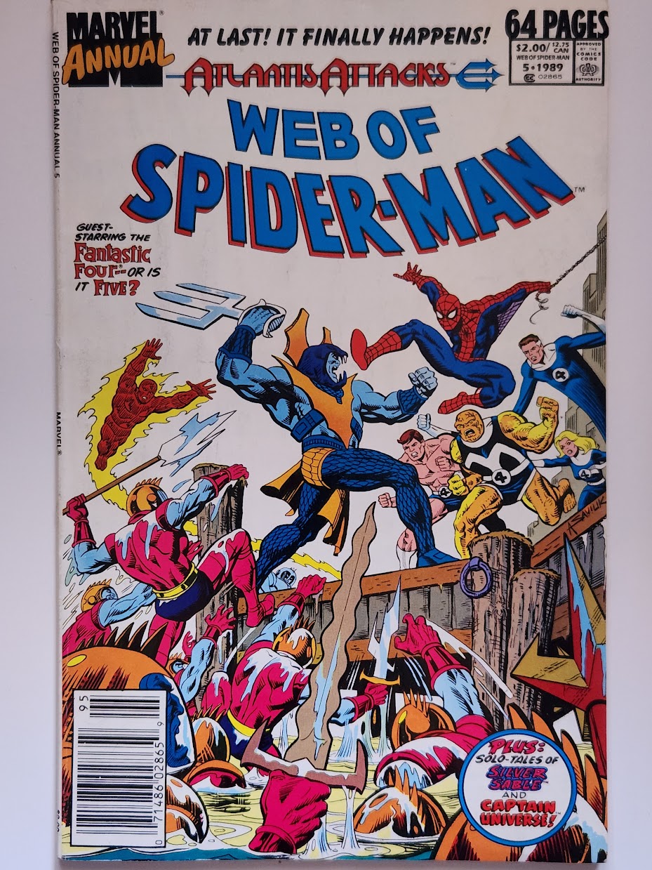 Web of Spider-Man Annual #5 - VF