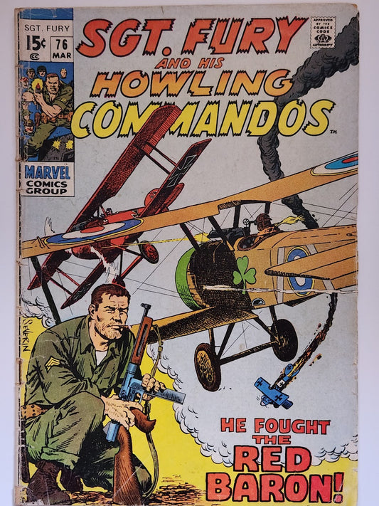 SGT. Fury and His Howling Commandos #76 - GD
