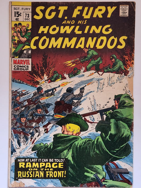 SGT. Fury and His Howling Commandos #73 - GD