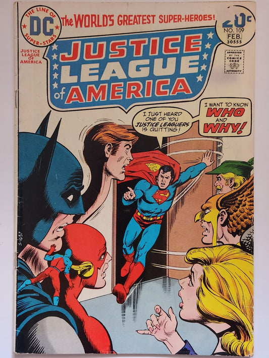 Justice League of America #109 - VG
