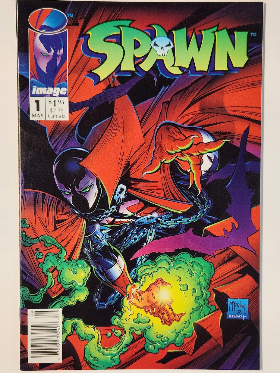 Spawn #1 - Newstand - VF