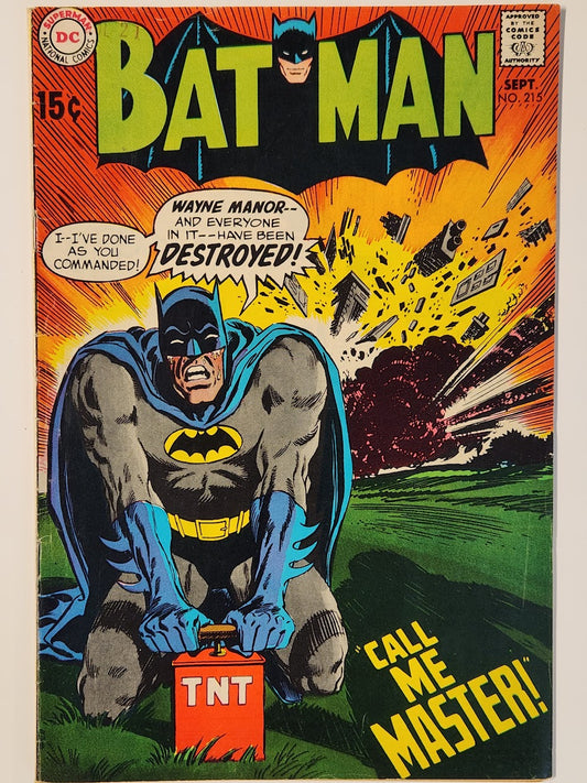Batman #215 - FN