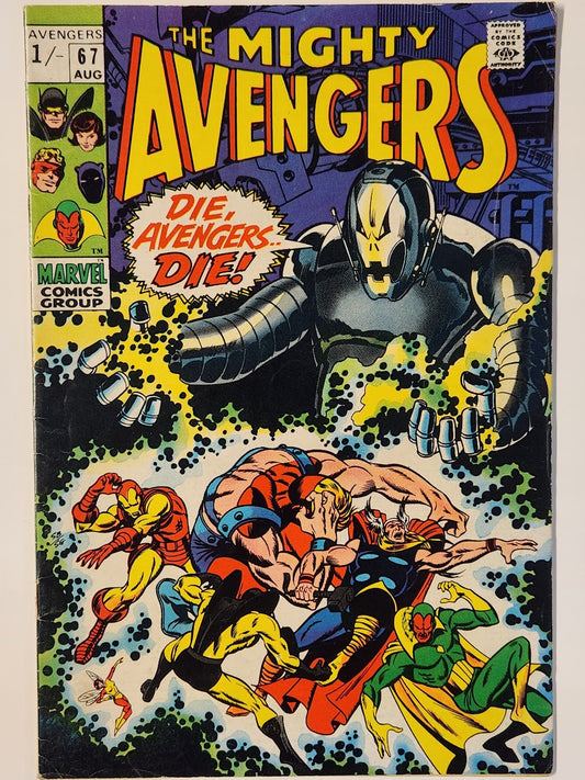 Avengers #67 - FN