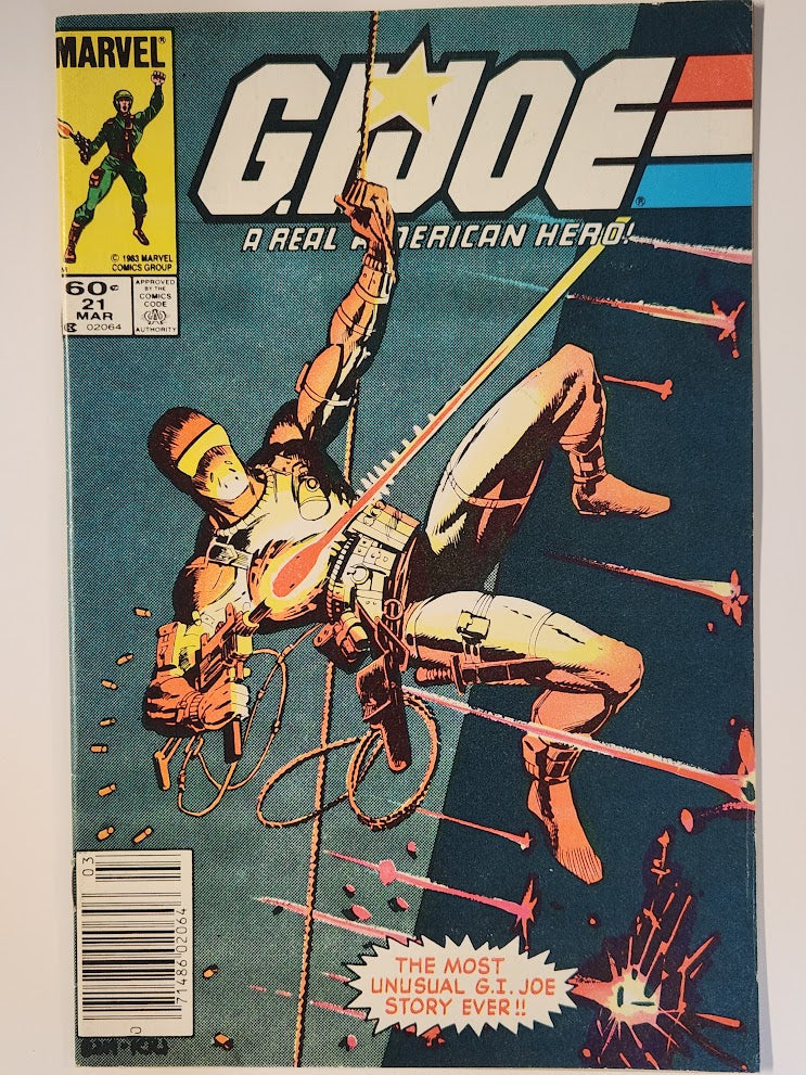 G.I. Joe #21 1ST Print - VF