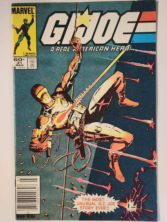 G.I. Joe #21 1ST Print - VF