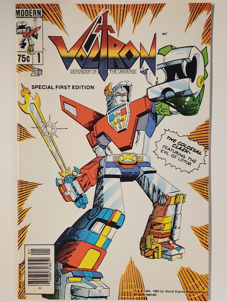 Voltron #1 - NM