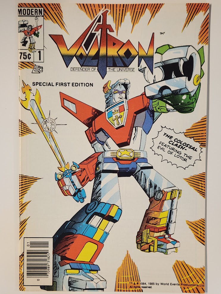 Voltron #1 - NM
