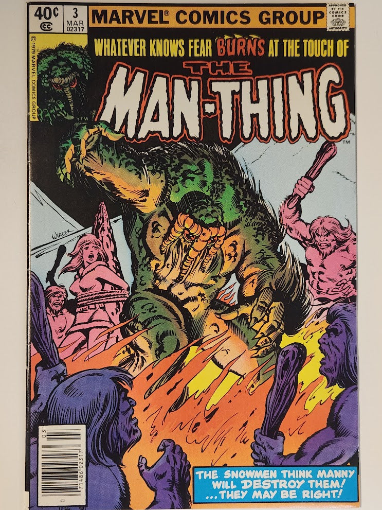 The Man-Thing #3 - VF